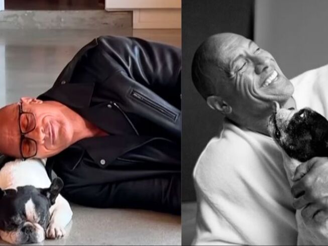 Dwayne Johnson despide a su querido perro Hobbs