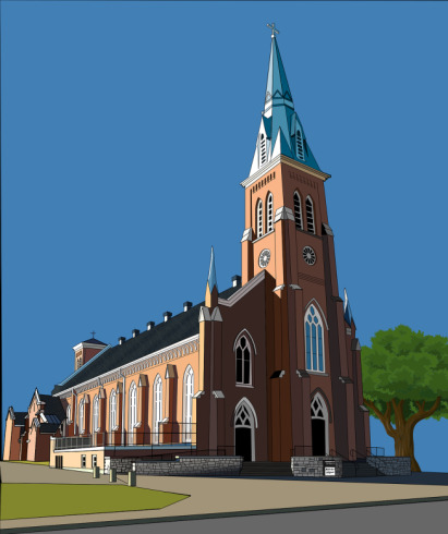 La iglesia que abrió sus puertas a los perros sin hogar